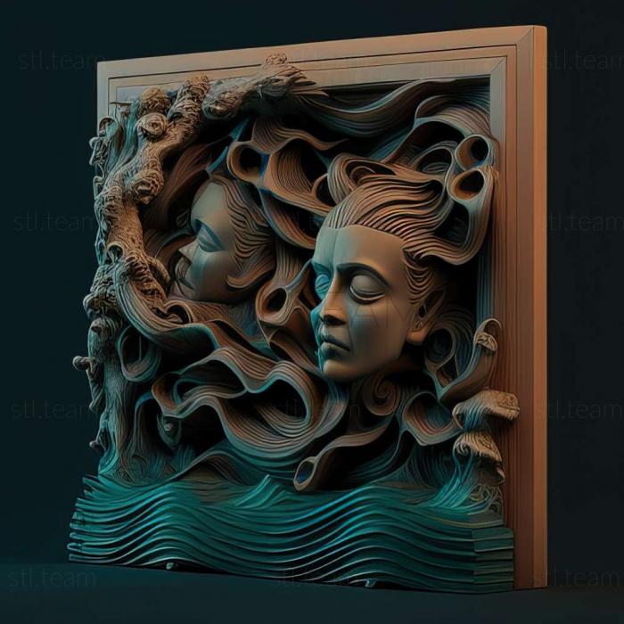3D модель Под водой (STL)